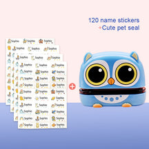 Children's Name Seal Custom Student's Name Stamp  Kindergarten Clothes Waterproof Name Sticker Will Not be Washed Off  Christmas