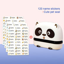 Children's Name Seal Custom Student's Name Stamp  Kindergarten Clothes Waterproof Name Sticker Will Not be Washed Off  Christmas