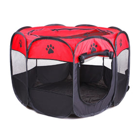 Durable portable folding pet tent for dogs. - Offalstore