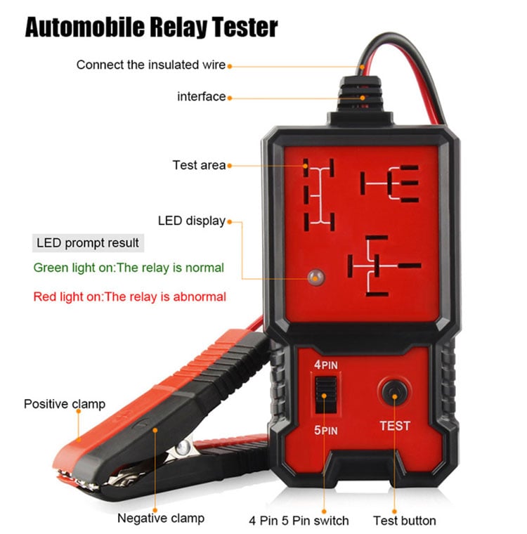 Car Relay Tester - Offalstore