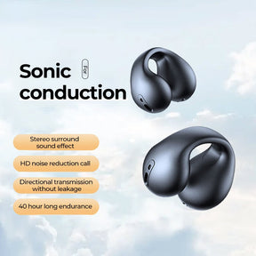 Wireless Ear Clip Bone Conduction Headphones - Offalstore